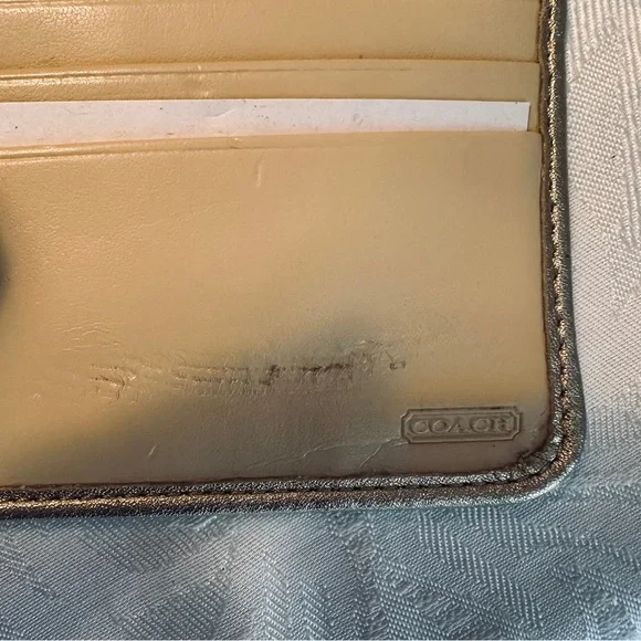 Coach Rare NWT Poppy Pop C Jazzy Signature Wallet Vibrant Design MSRP $228 - Picture 12 of 12